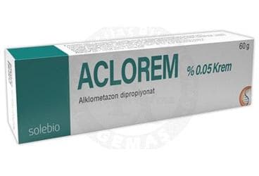 ACLOREM %0.05 KREM (60 G) İlaç Görseli