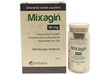 MIXAGIN 50 MG INFUZYONLUK COZELTI HAZIRLAMADA KULLANILACAK KONSANTRE ICIN TOZ İlaç Görseli