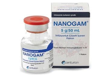 NANOGAM 5 G/50 ML INFUZYONLUK COZELTI ICEREN FLAKON (1 FLAKON) İlaç Görseli