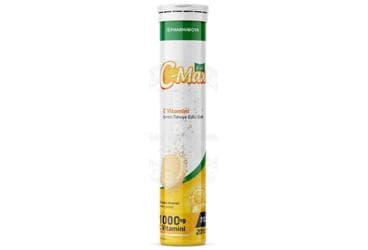 VITARIO C-MAX C VITAMINI ICEREN TAKVIYE EDICI GIDA 1000 mg 20 tablet İlaç Görseli