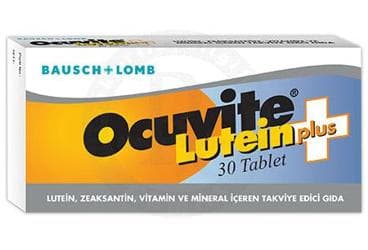 OCUVITE LUTEIN PLUS KAPSUL 30 kapsül İlaç Görseli