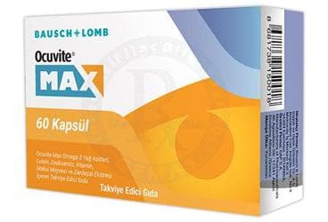 OCUVITE MAX 60 kapsül İlaç Görseli