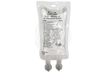 TURKFLEKS %0,5 METRONIDAZOL I.V. INFUZYONLUK COZELTI (100 ML, SETLI) İlaç Görseli