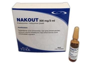 NAKOUT 300 MG/ 3 ML ENJEKSIYONLUK/INFUZYONLUK COZELTI İlaç Görseli