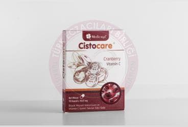 CISTOCARE CRANBERRY VITAMIN C KAPSUL 10 kapsül İlaç Görseli