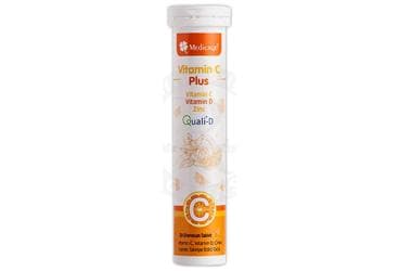 MEDICAGO VITAMIN C PLUS VITAMIN C, VITAMIN D, CINKO ICEREN TAKVIYE EDICI GIDA 20 tablet İlaç Görseli