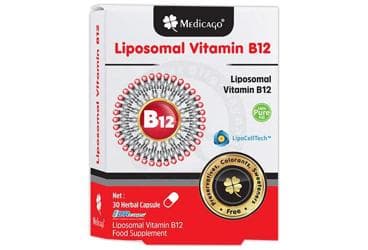 MEDICAGO LIPOSOMAL VITAMIN B12 ICEREN TAKVIYE EDICI GIDA KAPSUL 30 kapsül İlaç Görseli