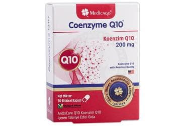 MEDICAGO COENZYME Q10 KOENZIM Q10 ICEREN TAKVIYE EDICI GIDA 30 kapsül İlaç Görseli