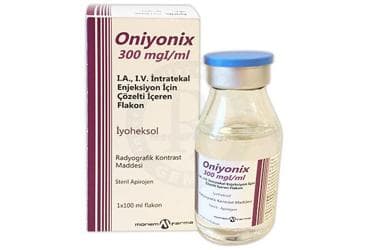 ONIYONIX 300MGI / ML IA,IV ENJ. ICIN COZ. ICEREN FLAKON (100 ML) İlaç Görseli