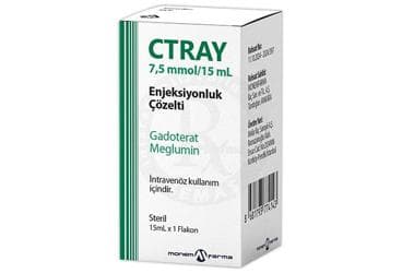 CTRAY 7,5 MMOL/15 ML ENJEKSIYONLUK COZELTI İlaç Görseli
