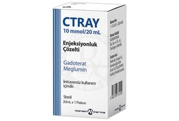 CTRAY 10 MMOL/20 ML ENJEKSIYONLUK COZELTI İlaç Görseli
