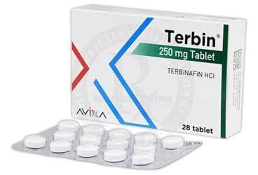 TERBIN 250 MG TABLET (28 TABLET) İlaç Görseli
