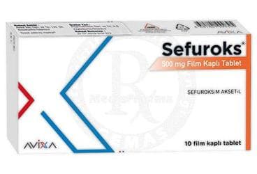 SEFUROKS 500 MG FILM KAPLI TABLET (10 TABLET) İlaç Görseli