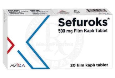 SEFUROKS 500 MG FILM KAPLI TABLET (20 TABLET) İlaç Görseli