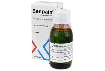BENPAIN 1,5 MG/ML GARGARA İlaç Görseli