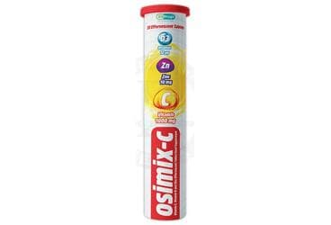 OSIMIX-C VITAMIN C, VITAMIN D VE CINKO ICEREN EFERVESAN TABLET 20 tablet İlaç Görseli