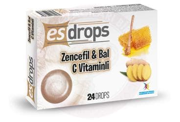 ESDROPS ZENCEFIL&BAL C VITAMINLI PASTIL 24 pastil İlaç Görseli