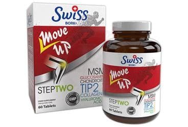 SWISS BORK MOVE UP STEP TWO TAKVIYE EDICI GIDA 60 tablet İlaç Görseli
