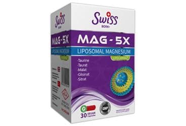 SWISS BORK MAG-5X LIPOZOMAL MAGNEZYUM 30 kapsül İlaç Görseli
