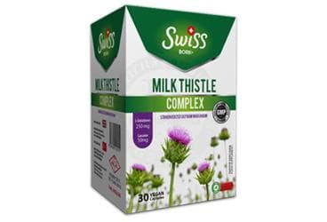SWISS BORK MILK THISTLE COMPLEX TAKVIYE EDICI GIDA 30 kapsül İlaç Görseli