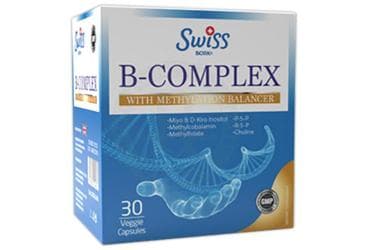 SWISS BORK B-COMPLEX METHYLATION BALANCER 30 kapsül İlaç Görseli
