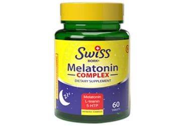 SWISS BORK MELATONIN COMPLEX TAKVIYE EDICI GIDA 60 tablet İlaç Görseli