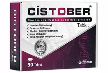 CISTOBER TABLET 30 tablet İlaç Görseli