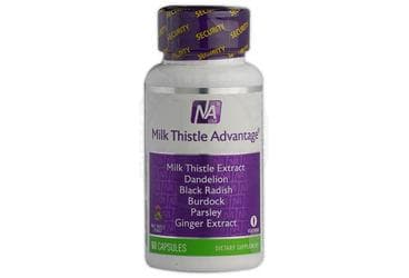 NATROL MILK THISTLE ADVANTAGE TAKVIYE EDICI GIDA 525 mg 60 kapsül İlaç Görseli