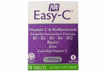 NATROL EASY-C TAKVIYE EDICI GIDA 1000 mg 10 tablet İlaç Görseli