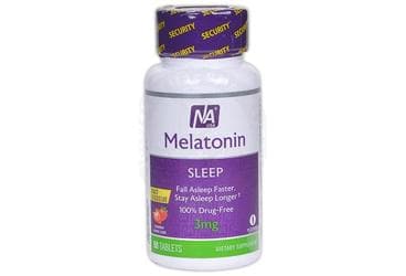 NATROL MELATONIN FAST DISSOLVE ICEREN TAKVIYE EDICI GIDA TABLET 3 mg 90 tablet İlaç Görseli