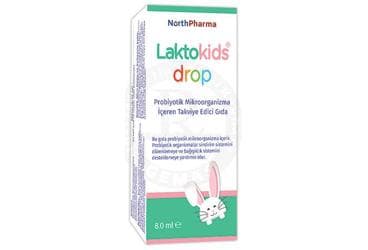 LAKTOKIDS DROP PROBIYOTIK MIKROORGANIZMA ICEREN TAKVIYE EDICI GIDA 8 ml şişe İlaç Görseli