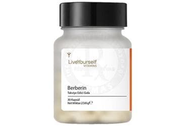 LIVE YOURSELF BERBERIN ICEREN KAPSUL TAKVIYE EDICI GIDA 500 mg 30 kapsül İlaç Görseli