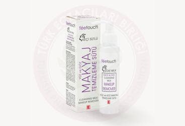 FEETOUCH CLEANSING MILK MAKEUP REMOVER - KECI SUTLU YUZ VE GOZ MAKYAJ TEMIZLEME SUTU 125 ml tüp İlaç Görseli
