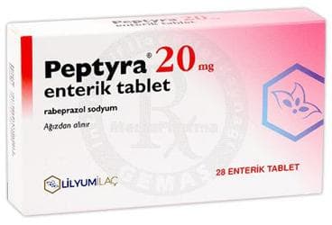 PEPTYRA 20 MG ENTERIK TABLET (28 TABLET) İlaç Görseli