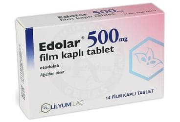 EDOLAR 500 MG 14 FILM TABLET İlaç Görseli