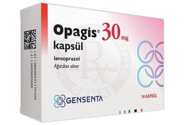 OPAGIS 30 MG 14 KAPSUL İlaç Görseli