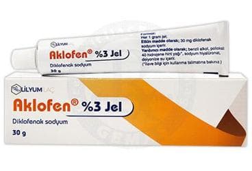 AKLOFEN %3 JEL (30 GR) İlaç Görseli