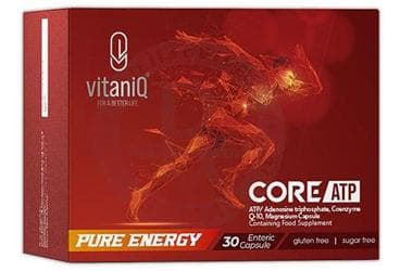 VITANIQ CORE ATP ATP/ADENOZIN TRIFOSFAT, KOENZIM Q10, MAGNEZYUM ICEREN KAPSUL TAKVIYE EDICI GIDA 30 kapsül İlaç Görseli