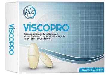 VISCOPRO KOLLAJEN TABLET 30 tablet İlaç Görseli