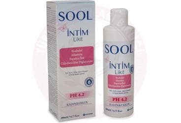 SOOL INTIM LIKIT KADIN & ERKEK 200 ml şişe İlaç Görseli