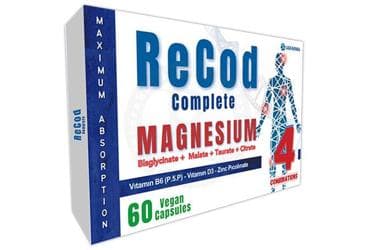 RECOD COMPLETE MAGNESIUM ICEREN TAKVIYE EDICI GIDA KAPSUL 60 kapsül İlaç Görseli