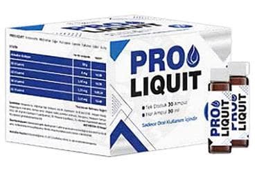PROLIQUIT ENZIMATIK HIDROLIZE KOLLAJEN ICEREN AMPUL 30x30 ml ampul İlaç Görseli