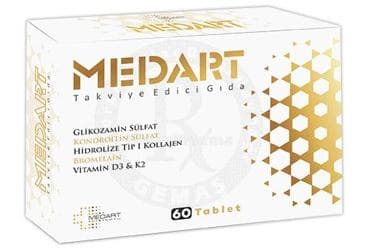 MEDART TAKVIYE EDICI GIDA 60 tablet İlaç Görseli