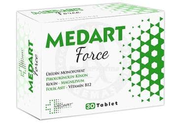 MEDART FORCE TAKVIYE EDICI GIDA TABLET 30 tablet İlaç Görseli