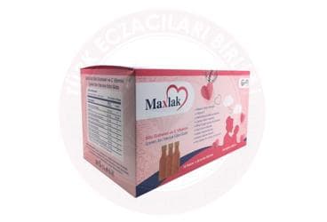 MAXLAK BITKI EKSTRELERI VE C VITAMINI ICEREN SIVI TAKVIYE EDICI GIDA FLAKON 15x30 ml flakon İlaç Görseli