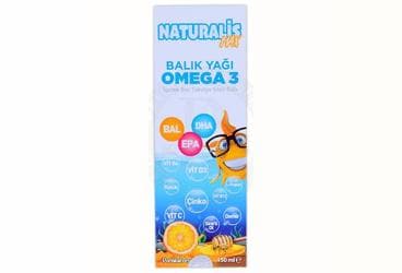 NATURALIS MAX BALIK YAGI OMEGA3 ICEREN SIVI TAKVIYE EDICI GIDA 150 ml şişe İlaç Görseli