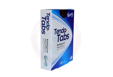 TENDA TABS KALSIYUM, MAGNEZYUM, CINKO VE VITAMIN D3 ICEREN TAKVIYE EDICI GIDA TABLET 30 tablet İlaç Görseli