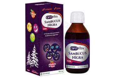 OPTIVITA SAMBUCUS NIGRA KIDS SURUP 150 ml şişe İlaç Görseli