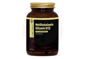 MICROBIOME METILKOBALAMIN (VITAMIN B12) DILALTI TABLET 1000 mcg 50 tablet İlaç Görseli
