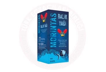 MORINTAS BALIK YAGI ICEREN TAKVIYE EDICI GIDA 30 kapsül İlaç Görseli